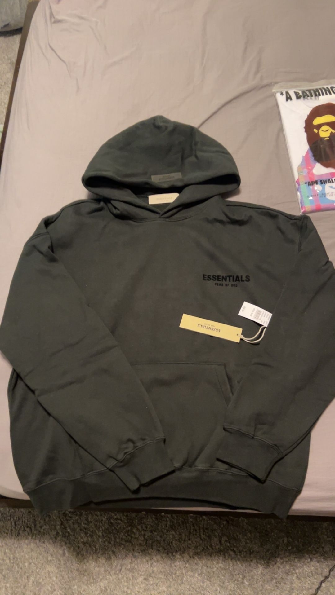 Essentials Hoodie Black 