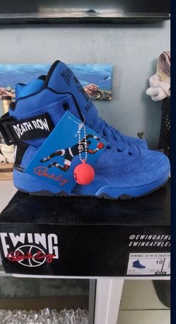 Death Row, Patrick Ewing basketball shoes Size 10 