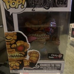 Funko POP! Marvel Venomized The Thing Exclusive Vinyl Figure #692 - Metallic