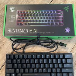 Razer Huntsman Mini 60% Optical Gaming Keyboard - Black 