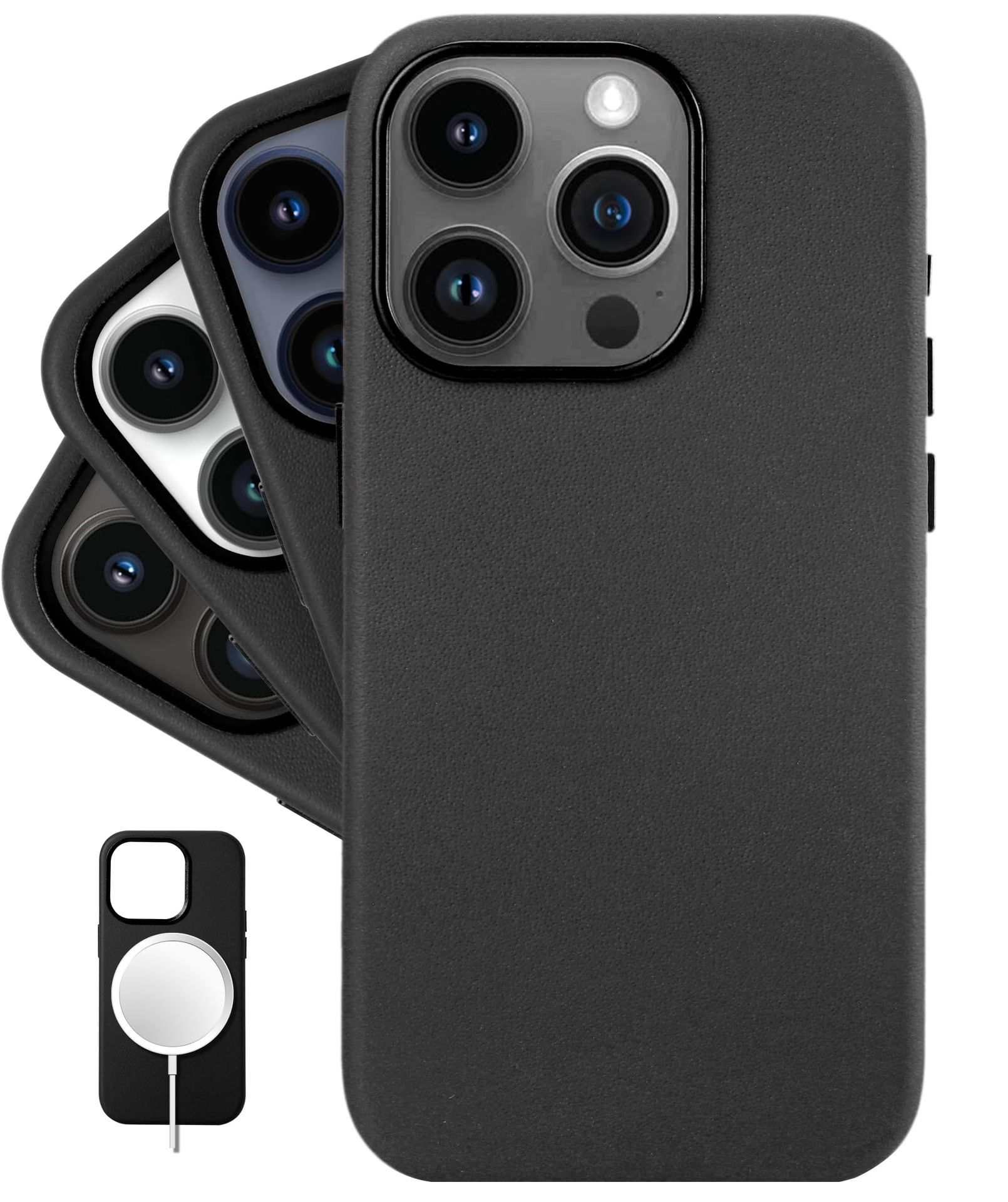 IPhone 15 Pro Case - Leather Case