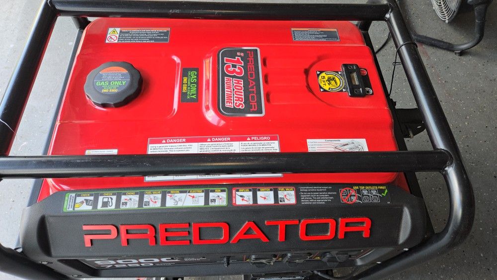 Predator Generator Runs Great