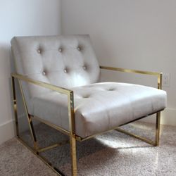 MOVING SALE! Button Tufted Armchair 