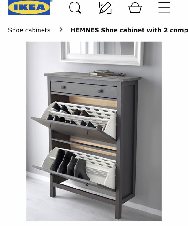 Ikea Hemnes Shoe Cabinet For Sale In Daly City Ca Offerup