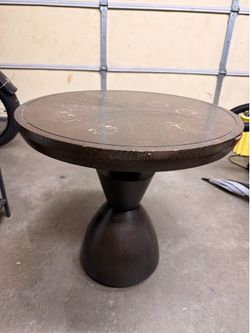 Wood table