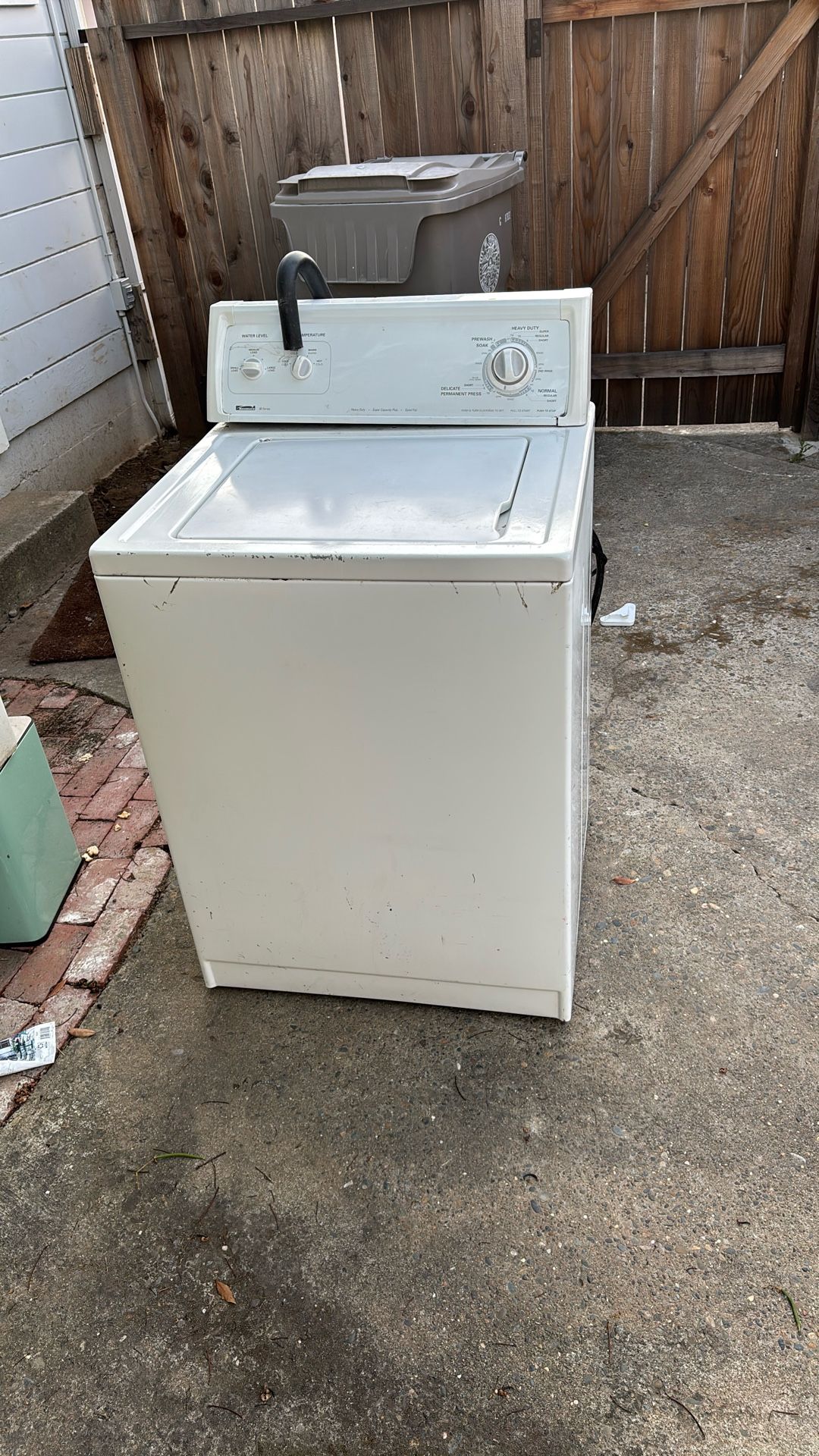 Kenmore 80 Series Washing Machine FOR PARTS/NOT WORKING