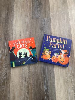 Set of 2 Halloween Books
