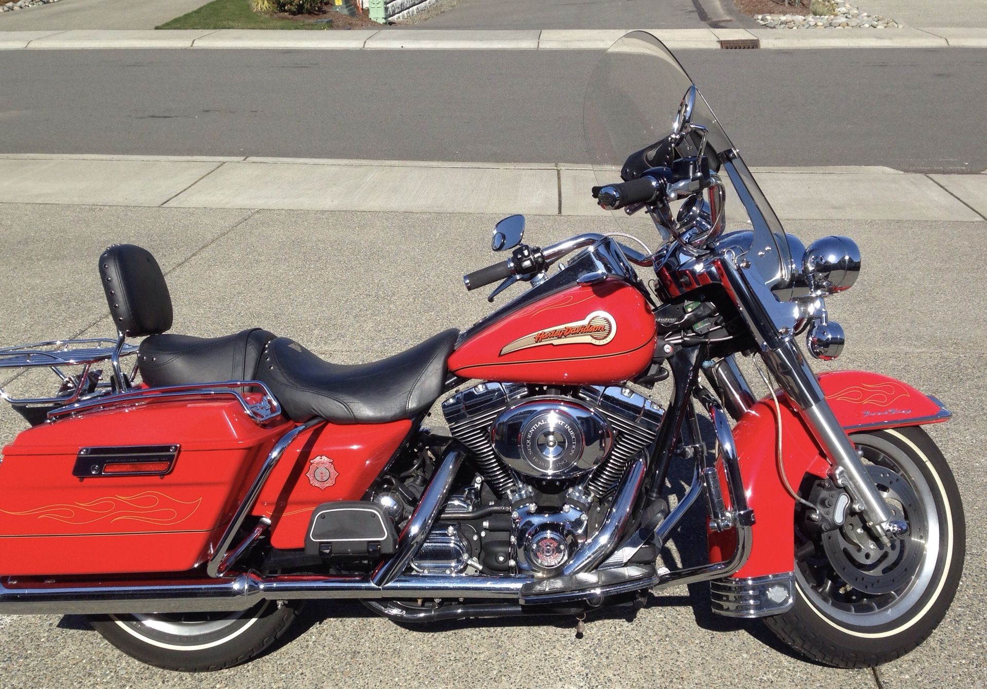 2002 Harley-Davidson Road King FLHRI - Firefighter Edition