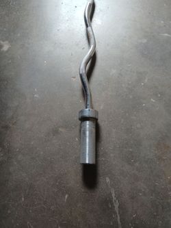 Olympic curl bar