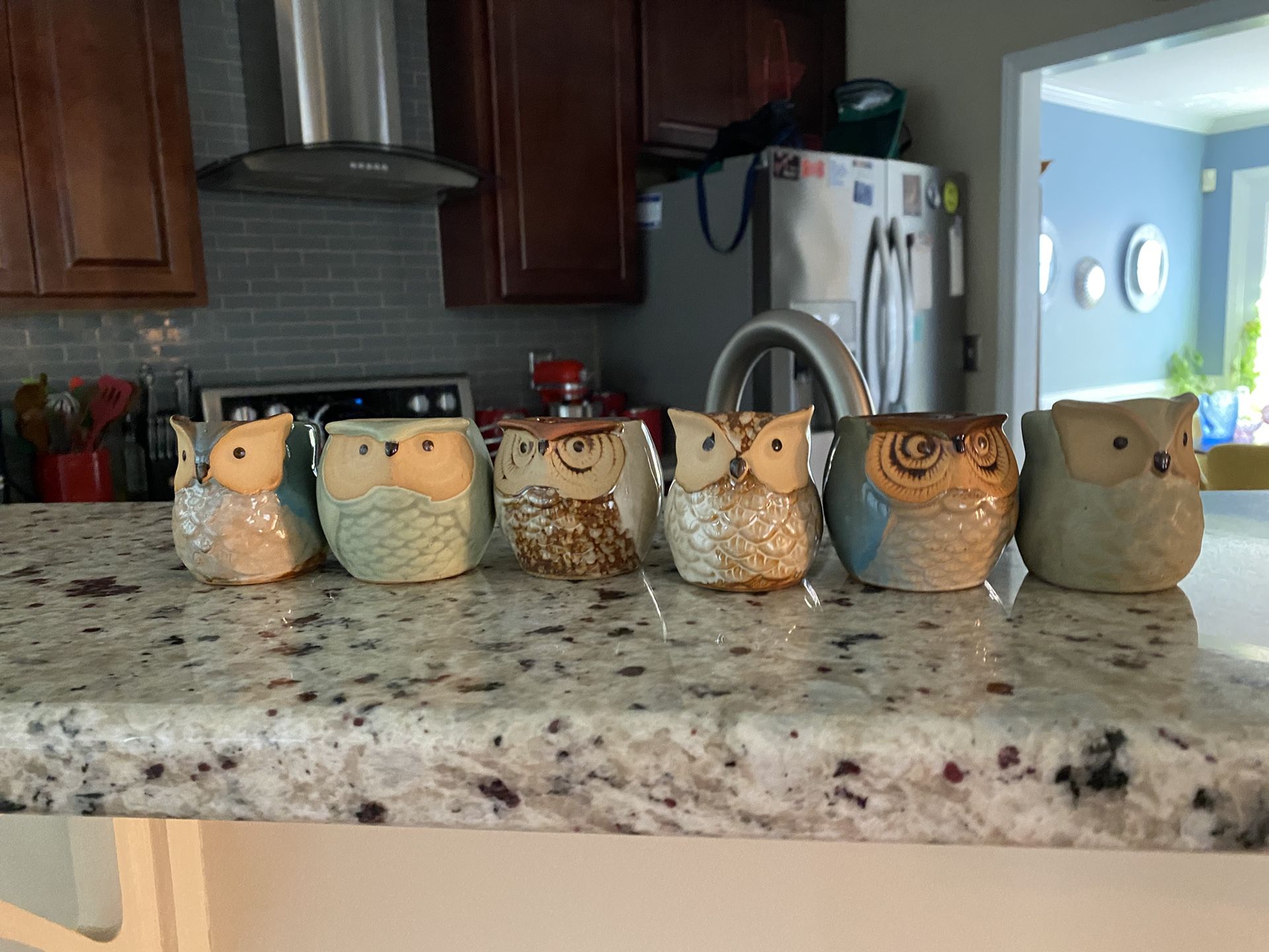 Small Owl Planters