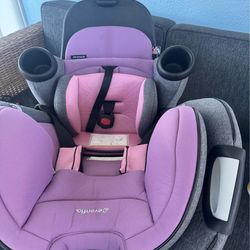 Evenflo Gold Revolve 360 Extend All-in-One Rotating Convertible Car Seat- Opal Pink