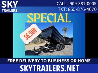 Dump Trailer 8x12x4