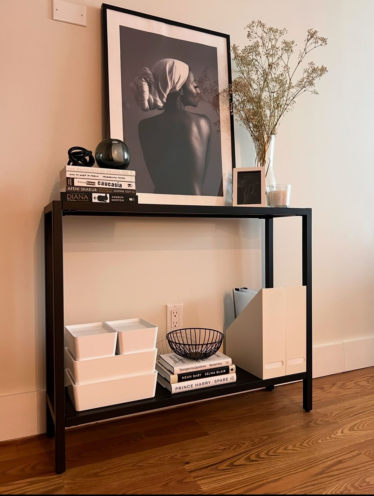 Sleek Desk Console Table - Like New - Pickup Only in Brooklyn