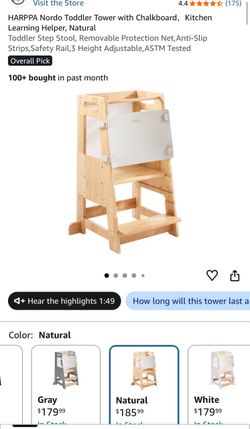 New Toddler Tower Step Stool READ DESCRIPTION