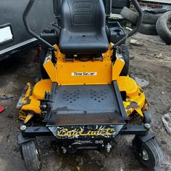 Cub Cadet Timesaver 50” Zero Turn Riding Lawn Mower (Free Delivery Within 20 Miles)