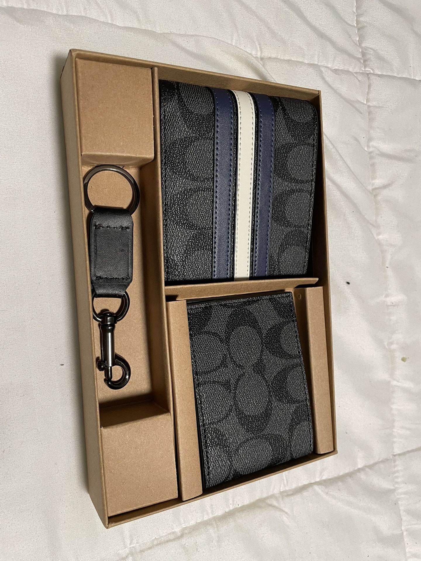 Versace Glasses & Coach Wallet Set