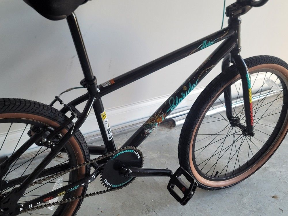 24' Haro Sloride BMX BIKE with Rear Pegs