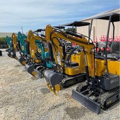 Mini Excavators Available $8500 Each