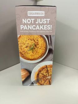 6.5-Inch Flip Pancake and Omelet Maker, Ceramic Plates – Brand New