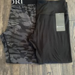 NEW CROP YOGA PANTS, 2x camo , 3x black 2 x $20