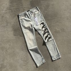 Brand New Purple Jeans