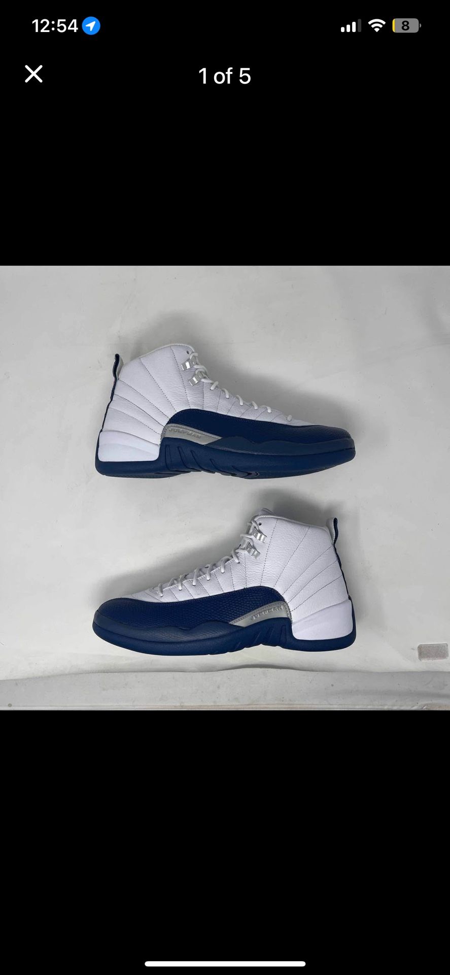 Air Jordan 12 French Blue Ds Size 10