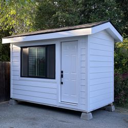 New Craftsman Style Shed / Office - 7ft by 12ft