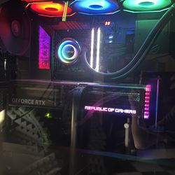 High end gaming set up