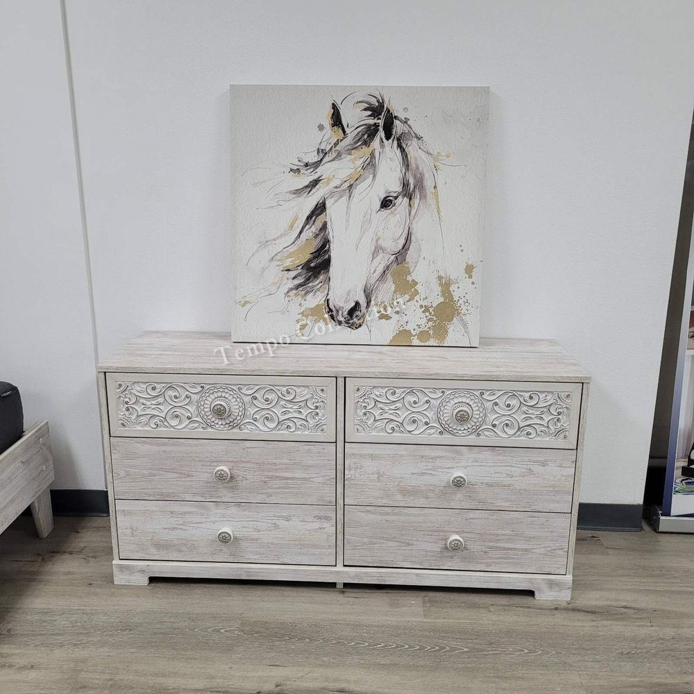 Dresser, Bedroom Dresser, 6 drawers Dresser, Kids Room Dresser