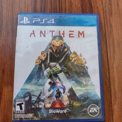 Anthem on Playstation 4
