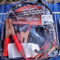 12 Ft Long Jumper Cables New