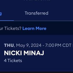 Nicki Minaj Concert Tickets For Sale | May 9th