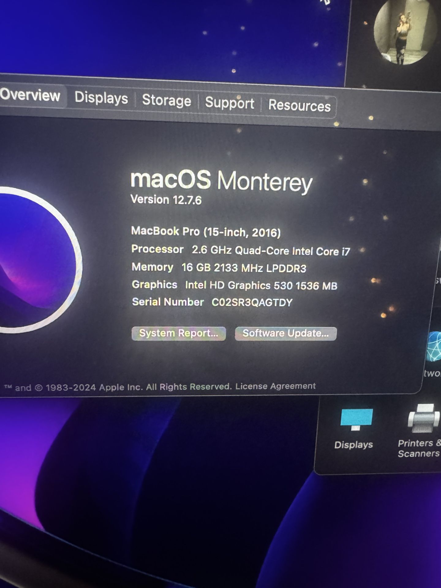 Macbook Pro 2016
