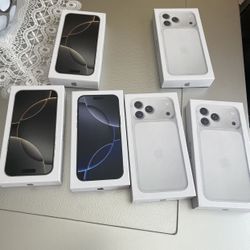 Bundle iPhone 17 & 16 pro max - 256 gb (UNLOCKED)