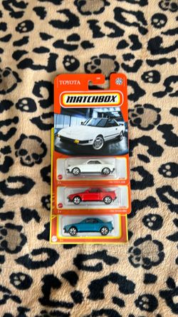 Matchbox 3 1984 Toyota Mr2 cars