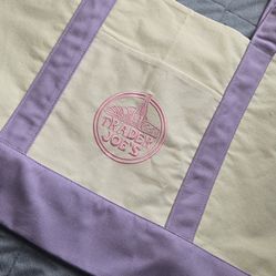 Trader Joes Purple Tote Bags
