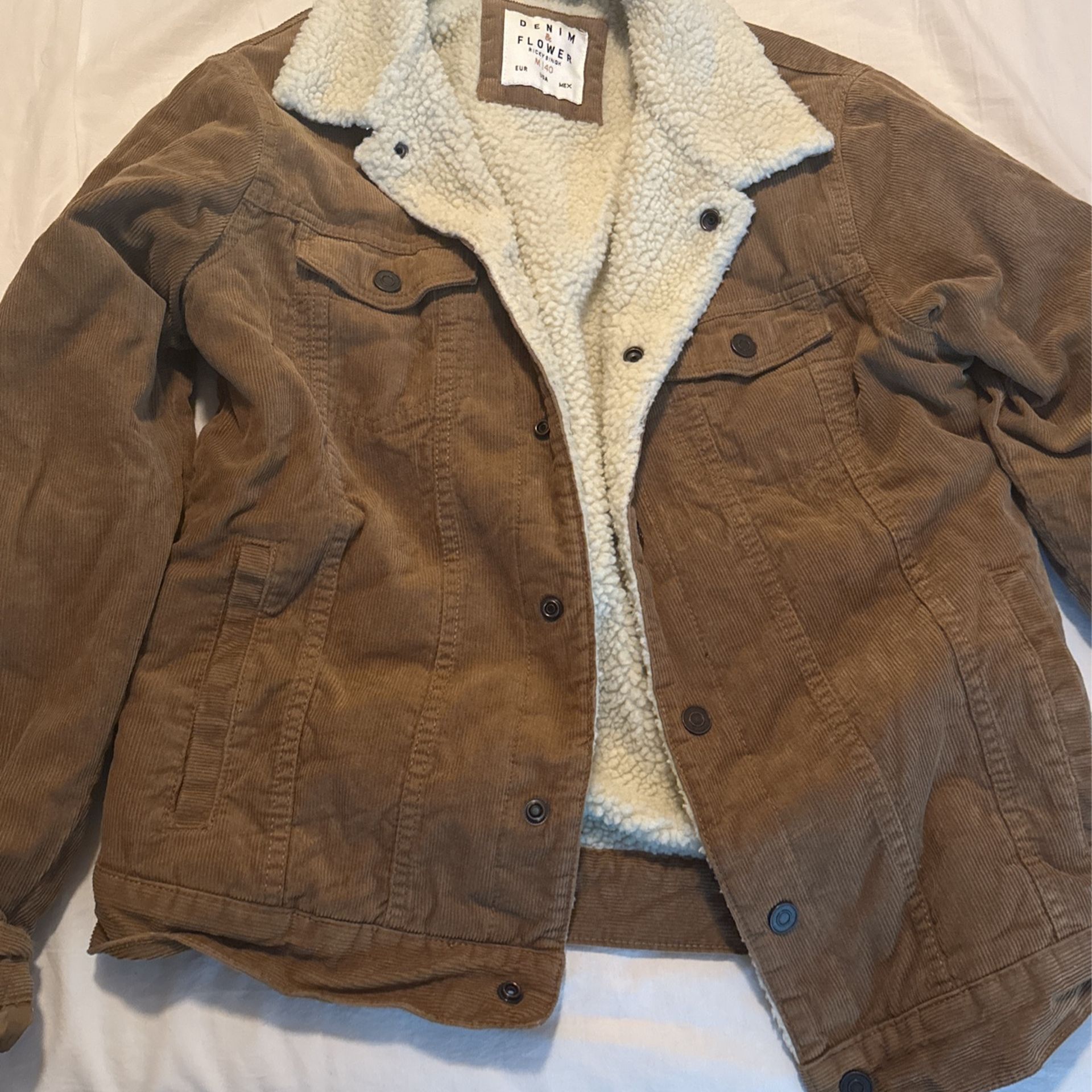 Corduroy Sherpa Jacket