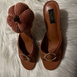 Brown heels (size 81/2)