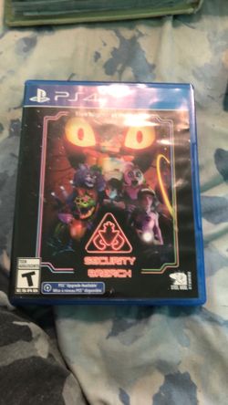 Five nights at Freddy’s security breach FOR PS4