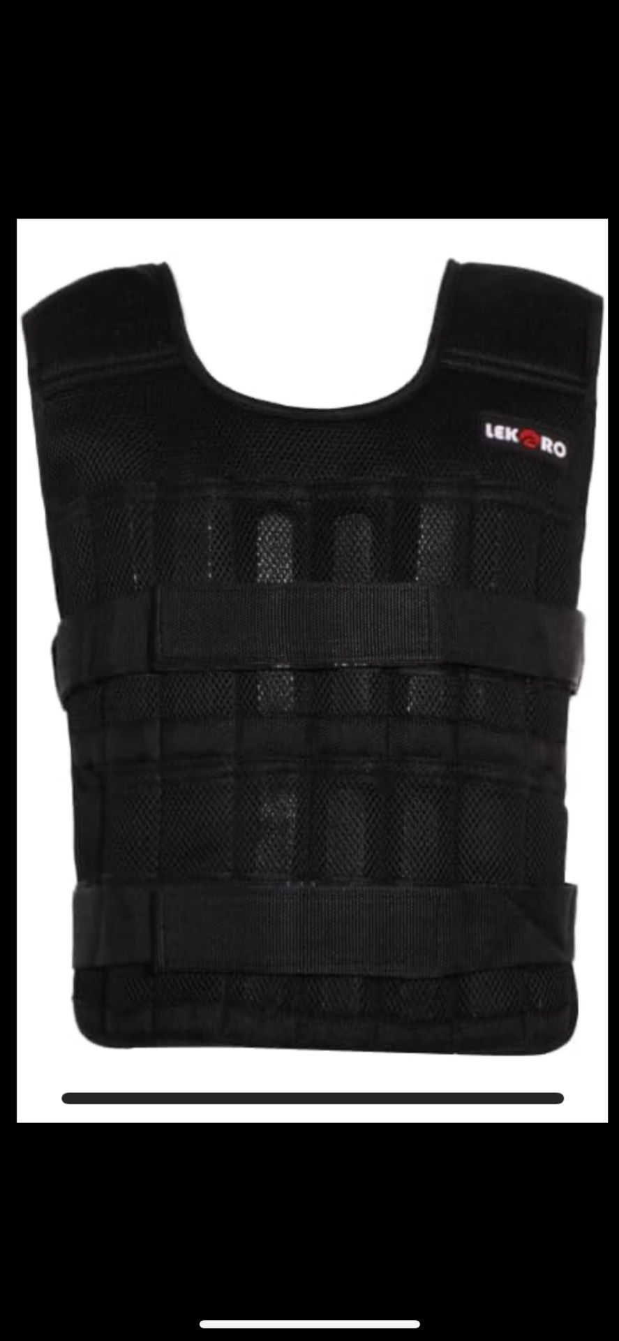 Weighted Vest, Ankle And Wrists 10 Weight Bars