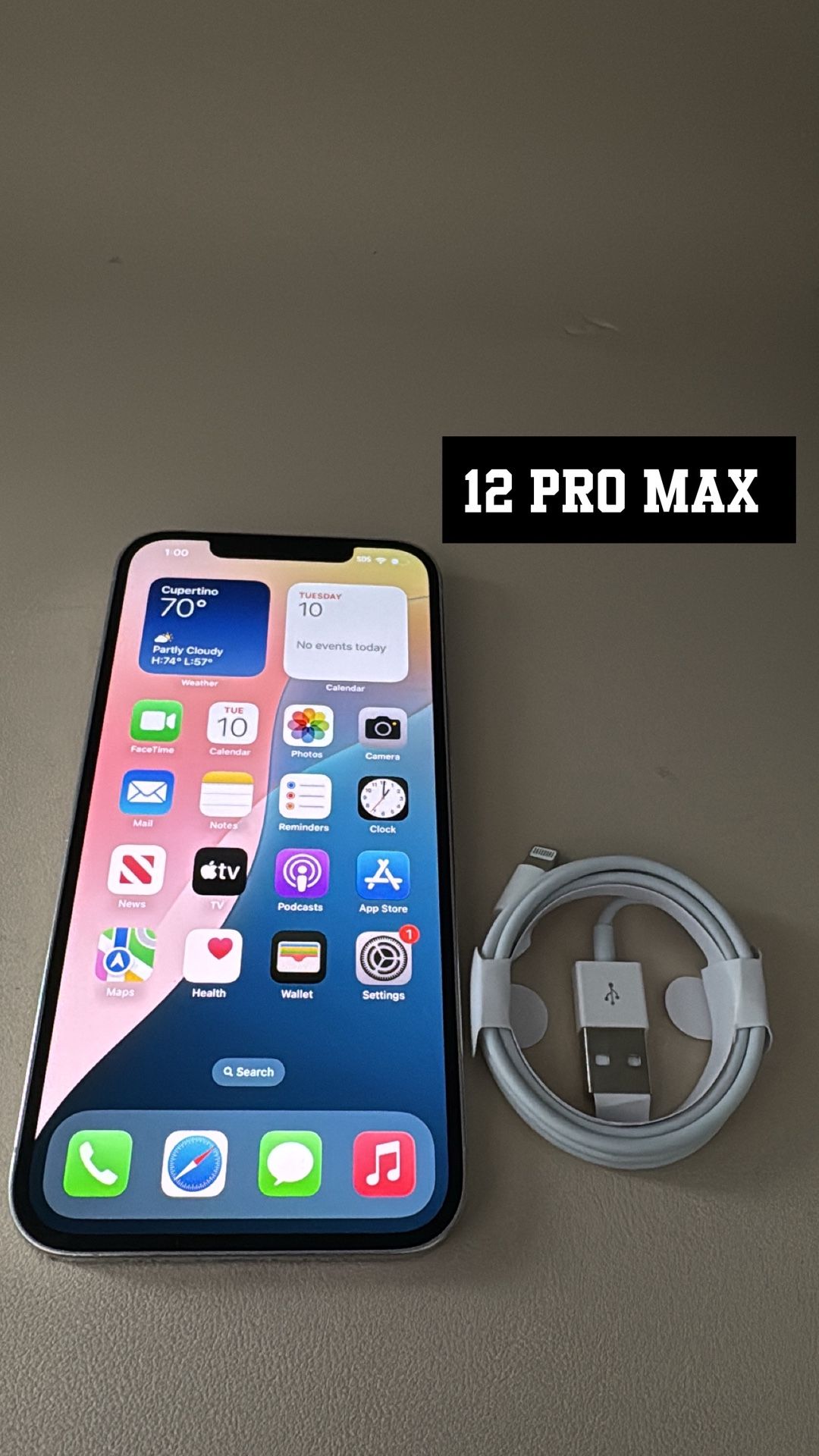 iPhone 12 Pro Max. Like New And Unlocked!