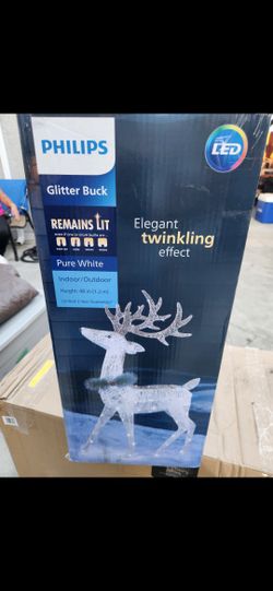 CHRISTMAS WHITE DEER