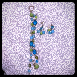 Earring and Bracelet Set