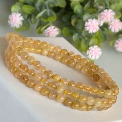 4.5mm Golden Rutile Quartz ✨