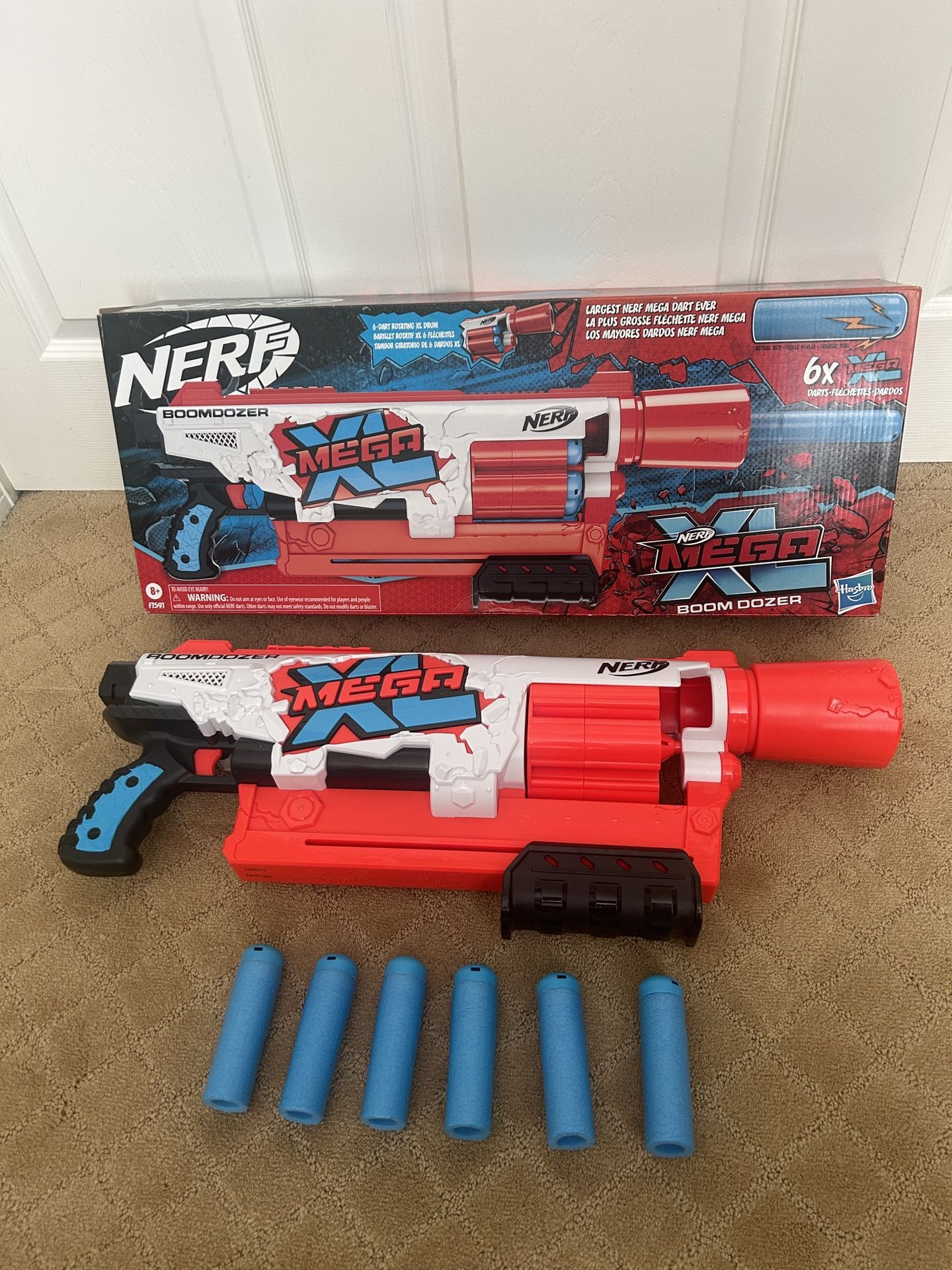 Nerf MEGA XL Boomdozer Foam Dart Gun