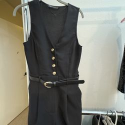 Zara Black Romper