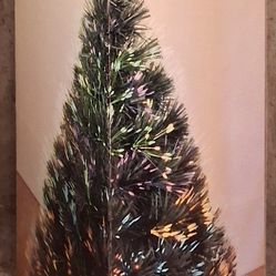 Vintage 32" Fiber Optic Christmas Tree