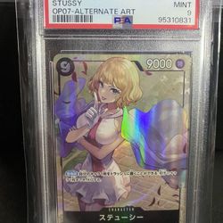 2024 One Piece “STUSSY” PSA 9