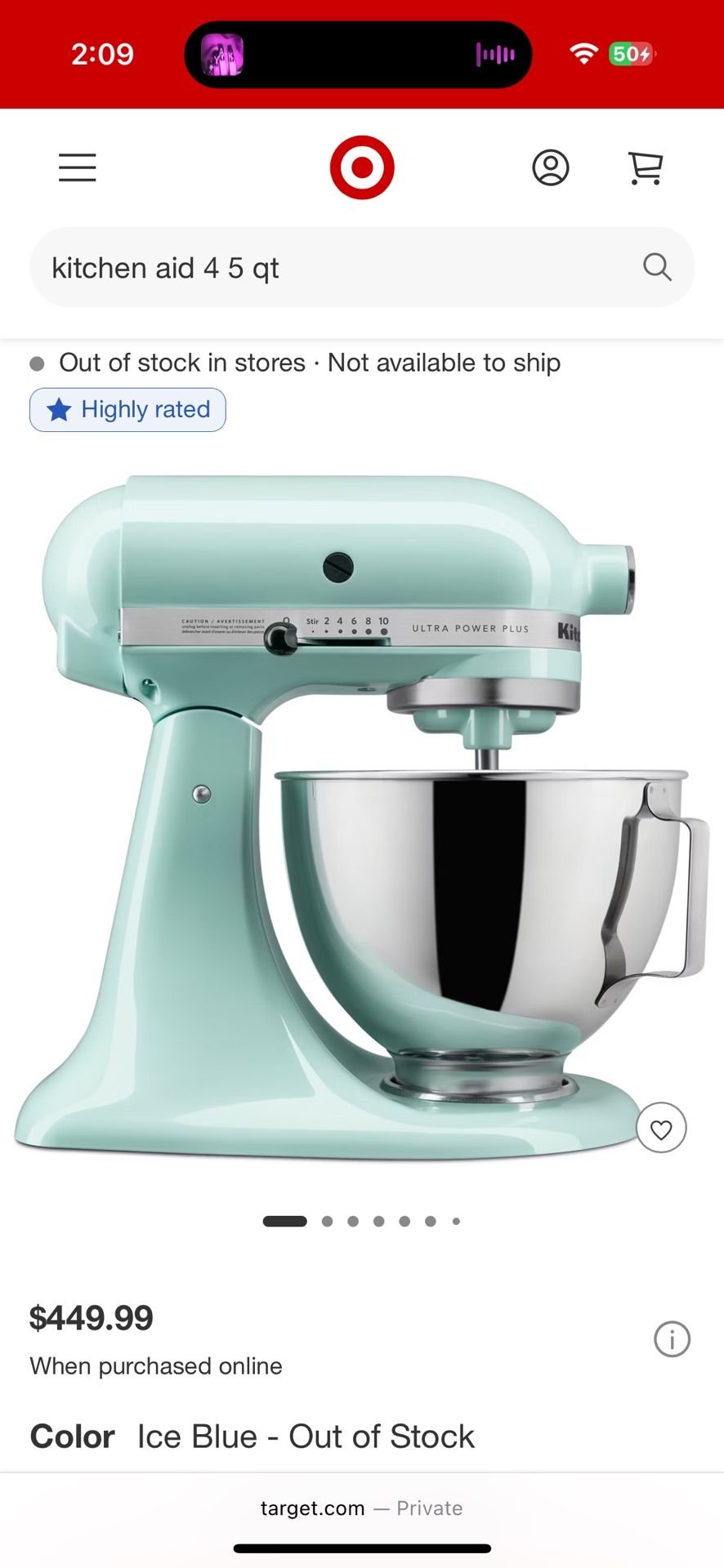 Kitchen Aid Mixer