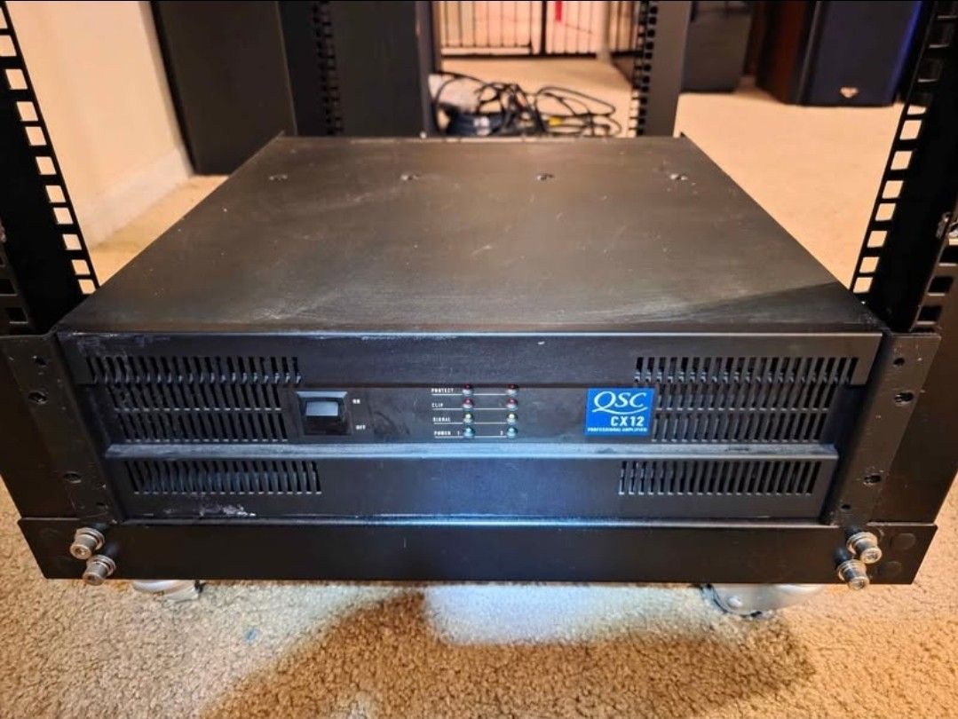 QSC MC12 Pro-Amplifier Amp 1200 Watts